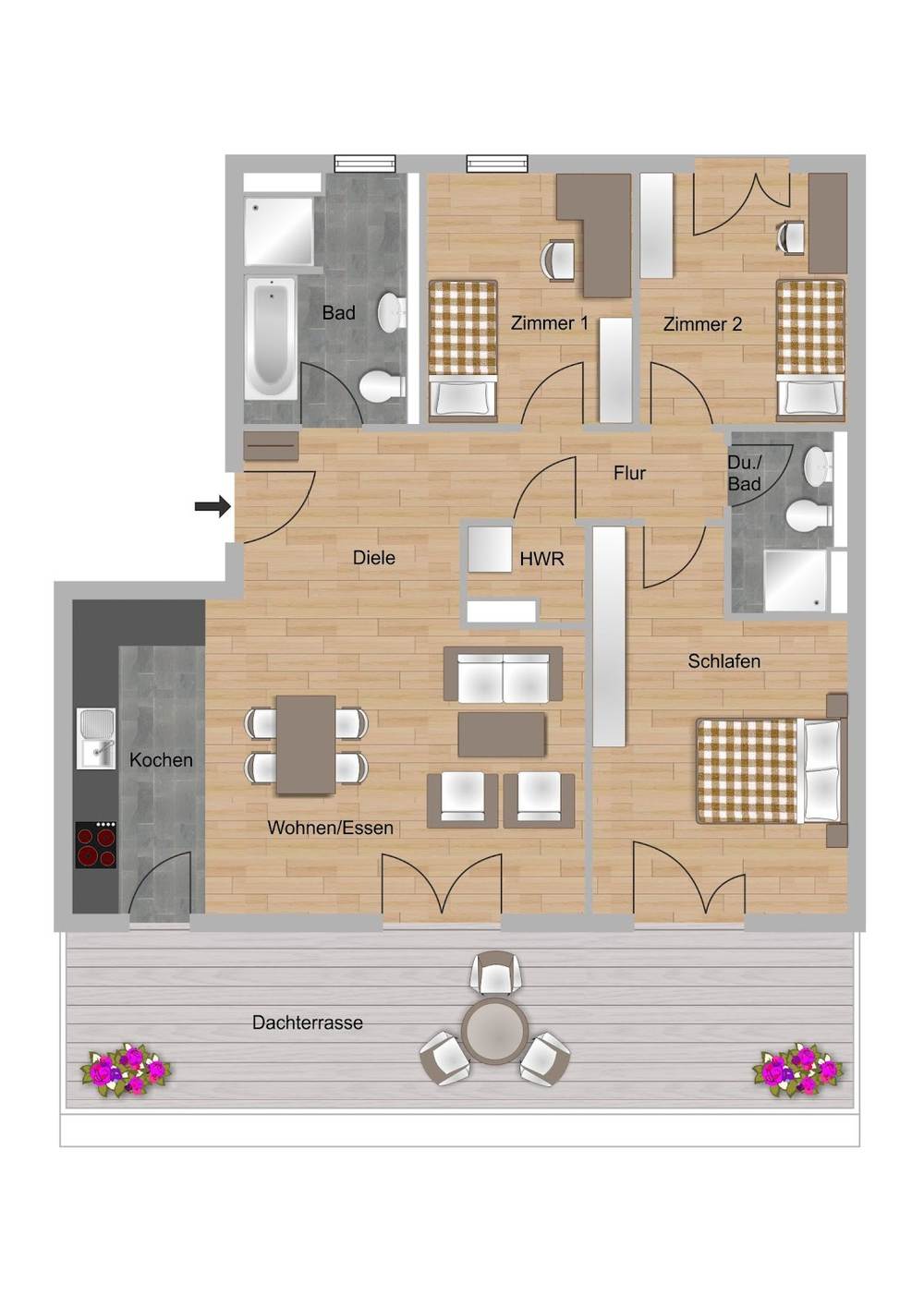 5000_Haus_Nr_1_DG_4_Zimmer_DG_rechts_F03.02_S3641_013 LINKS