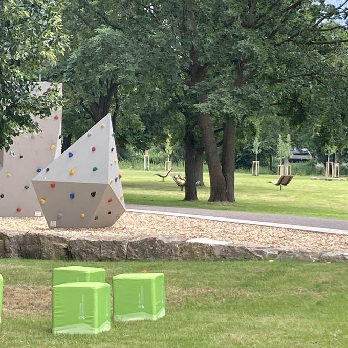 Der neugestaltete Park Schönfeld Ost in Kassel