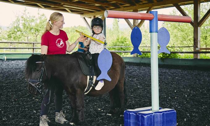 Inklusives Reiten bei Zauberpferd, Foto: Zauberpferd