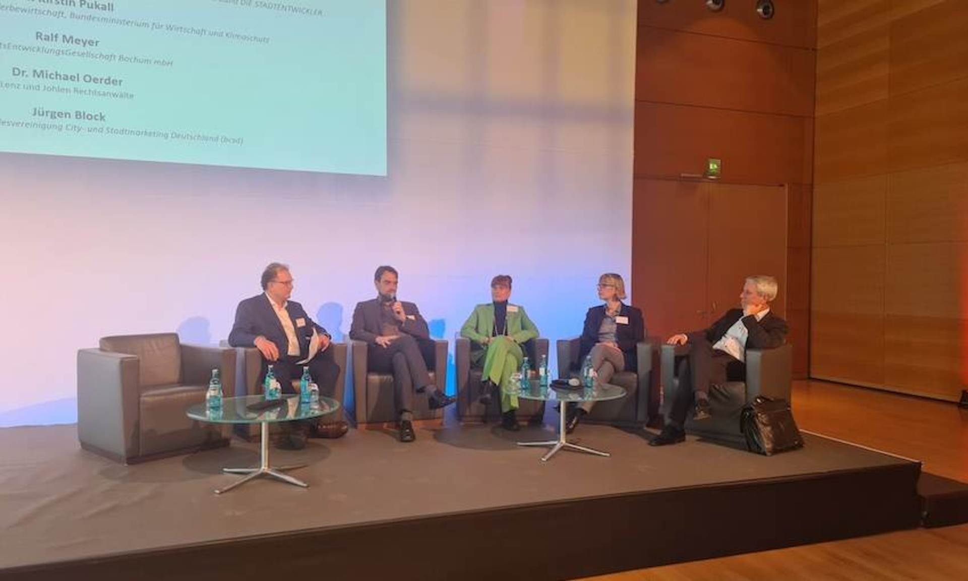Panel auf der Kommunalkonferenz Hanau.