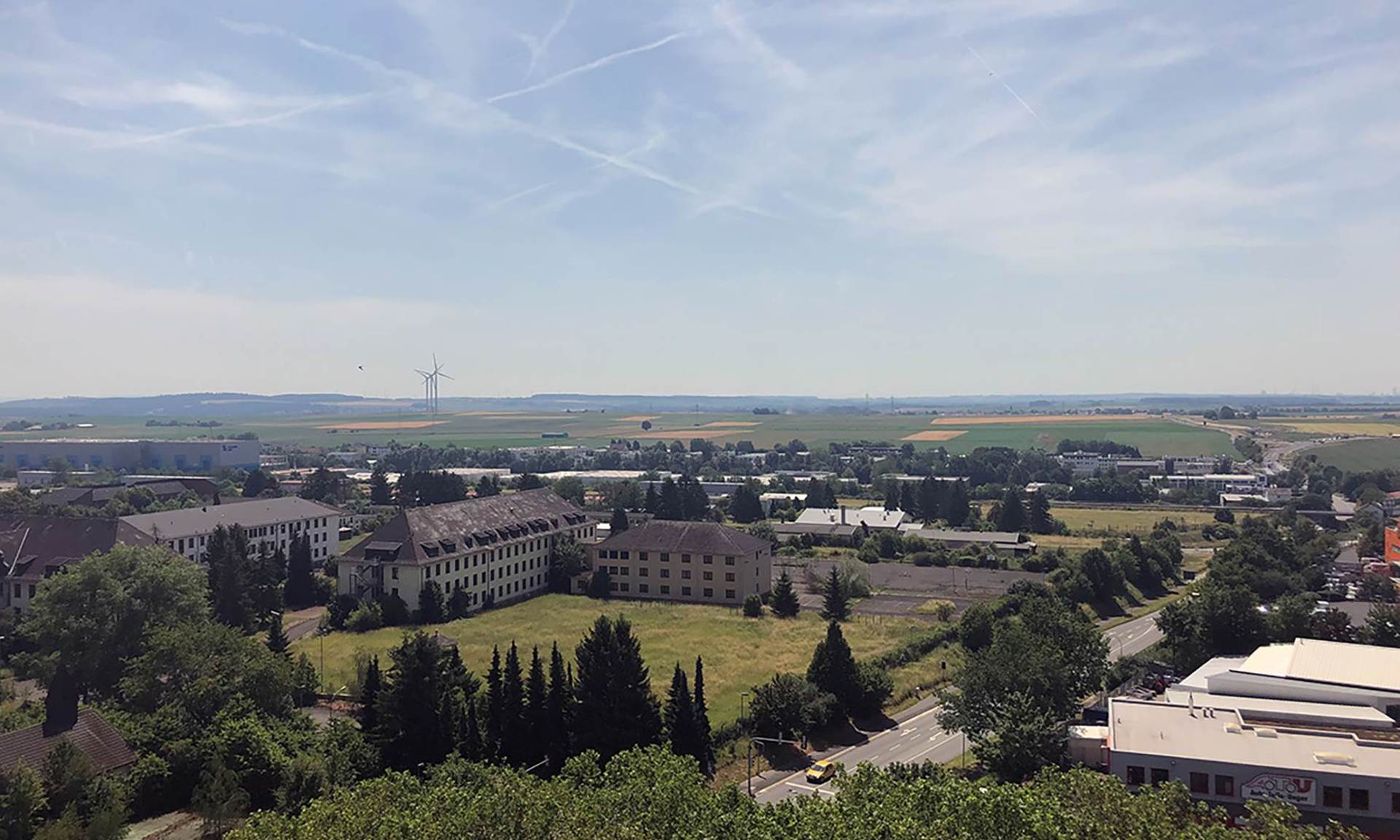 Das Gelände der ehemaligen Ray Barracks in Friedberg. Foto: Stadt Friedberg